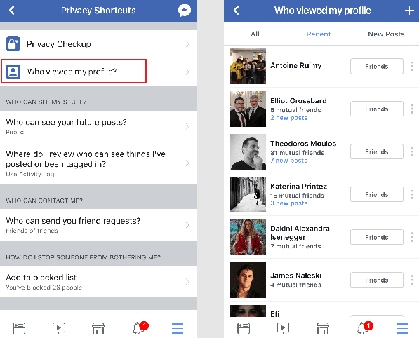 How To See Who Viewed Your Facebook Profile